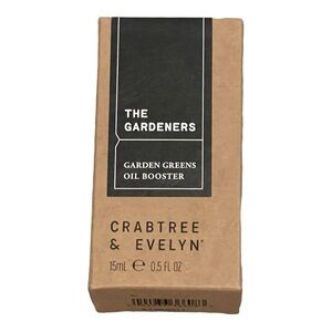 New Crabtree & Evelyn Garden Greens Oil Booster0.5 fl oz